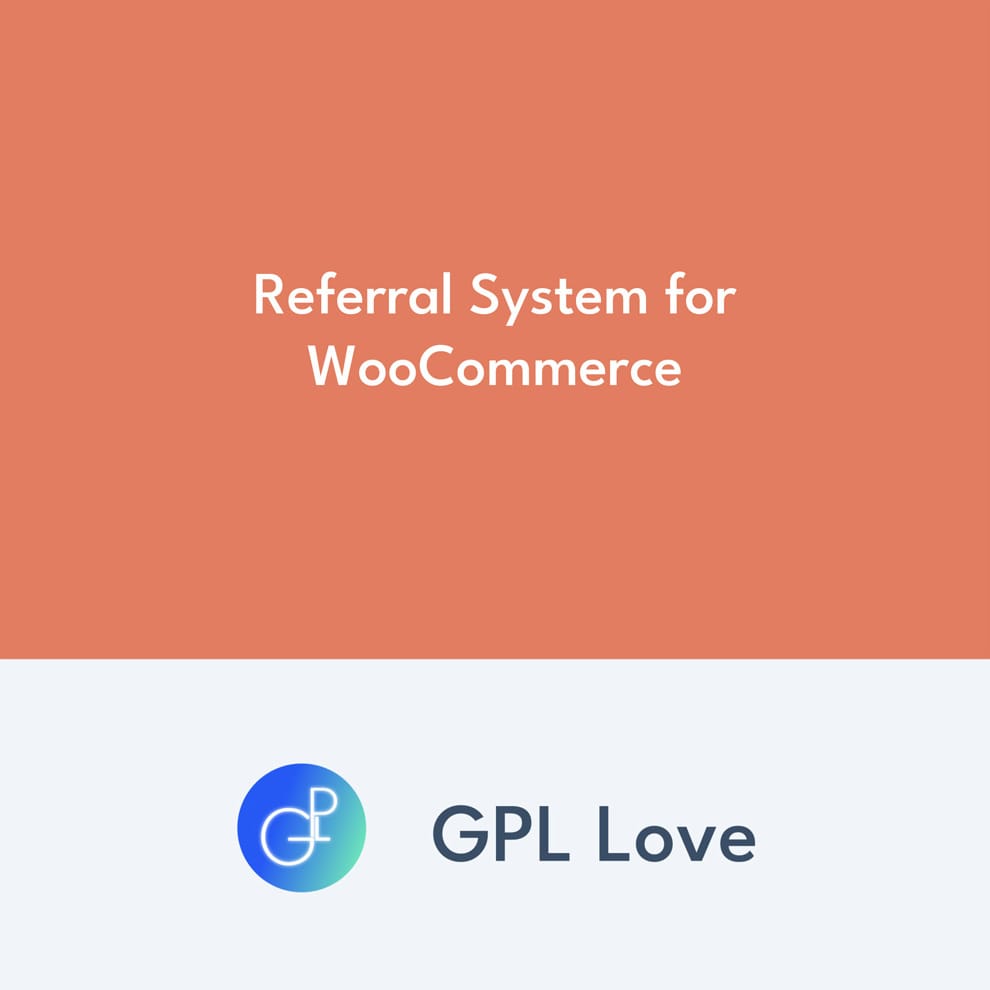 Referral System for WooCommerce