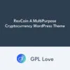 RexCoin A MultiPurpose Cryptocurrency WordPress Theme