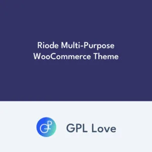 Riode Multi-Purpose WooCommerce Theme