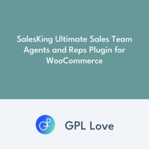 SalesKing Ultimate Sales Team Agents and Reps Plugin for WooCommerce
