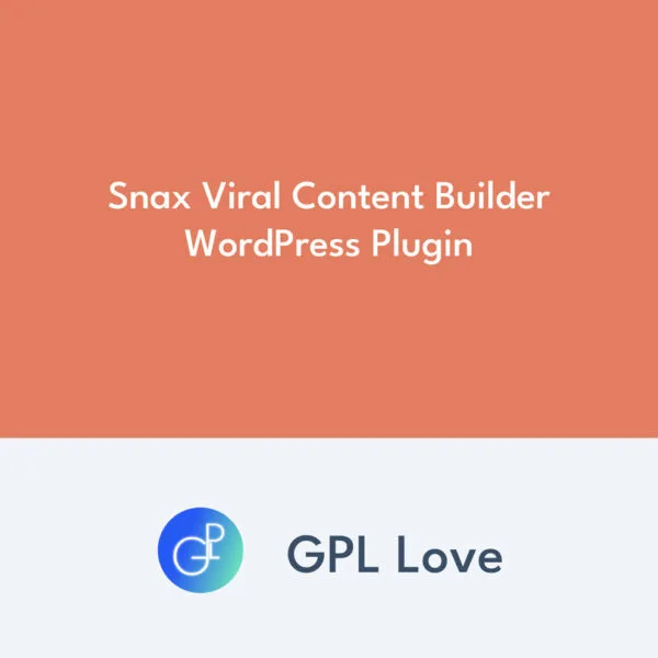 Snax Viral Content Builder WordPress Plugin