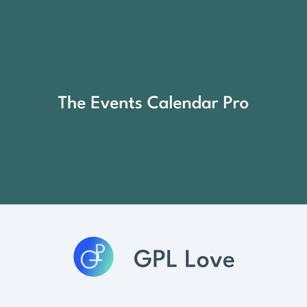 The Events Calendar Pro