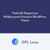 TheCraft Responsive Multipurpose Premium WordPress Theme