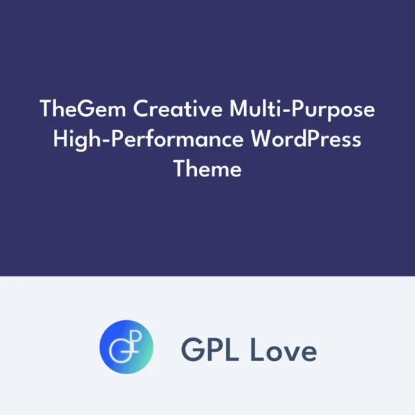 TheGem Creative Multi-Purpose High-Performance WordPress Theme