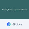 Themify Builder Typewriter Addon