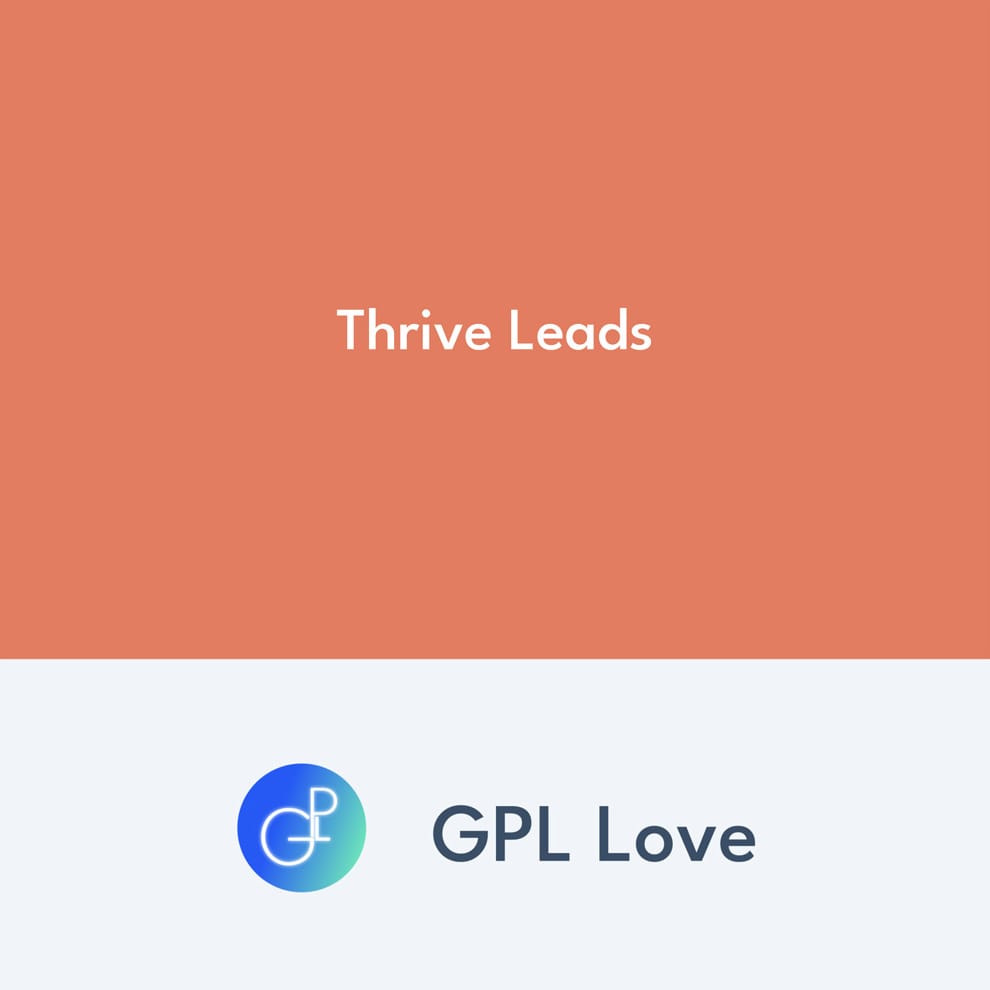 Thrive Leads