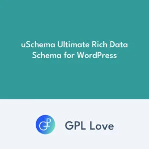 uSchema Ultimate Rich Data Schema for WordPress