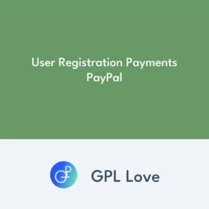 User Registration Payments PayPal
