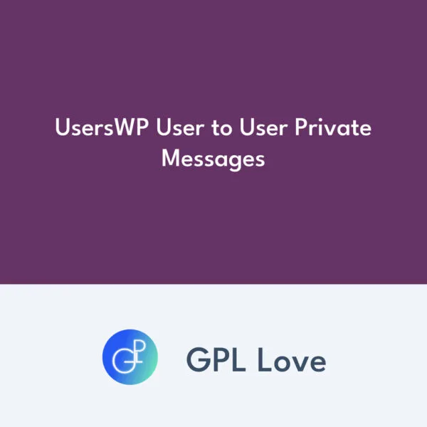 UsersWP User to User Private Messages