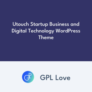Utouch Startup Business and Digital Technology WordPress Theme
