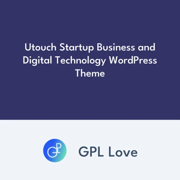 Utouch Startup Business and Digital Technology WordPress Theme