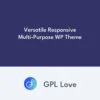 Versatile Responsive Multi-Purpose WP Theme