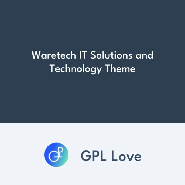 Waretech IT Solutions and Technology Theme