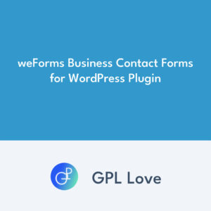 weForms Business Contact Forms for WordPress Plugin