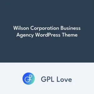 Wilson Corporation Business Agency WordPress Theme
