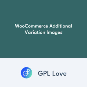 WooCommerce Additional Variation Images