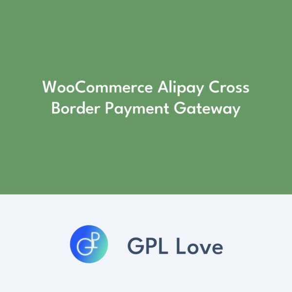 WooCommerce Alipay Cross Border Payment Gateway