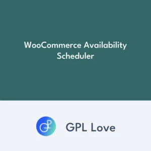 WooCommerce Availability Scheduler