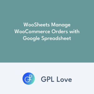 WooSheets Manage WooCommerce Orders with Google Spreadsheet