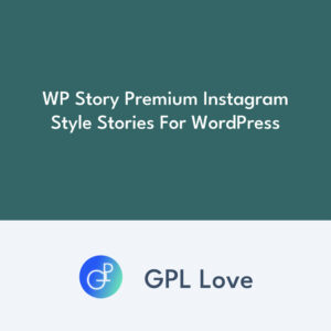 WP Story Premium Instagram Style Stories For WordPress