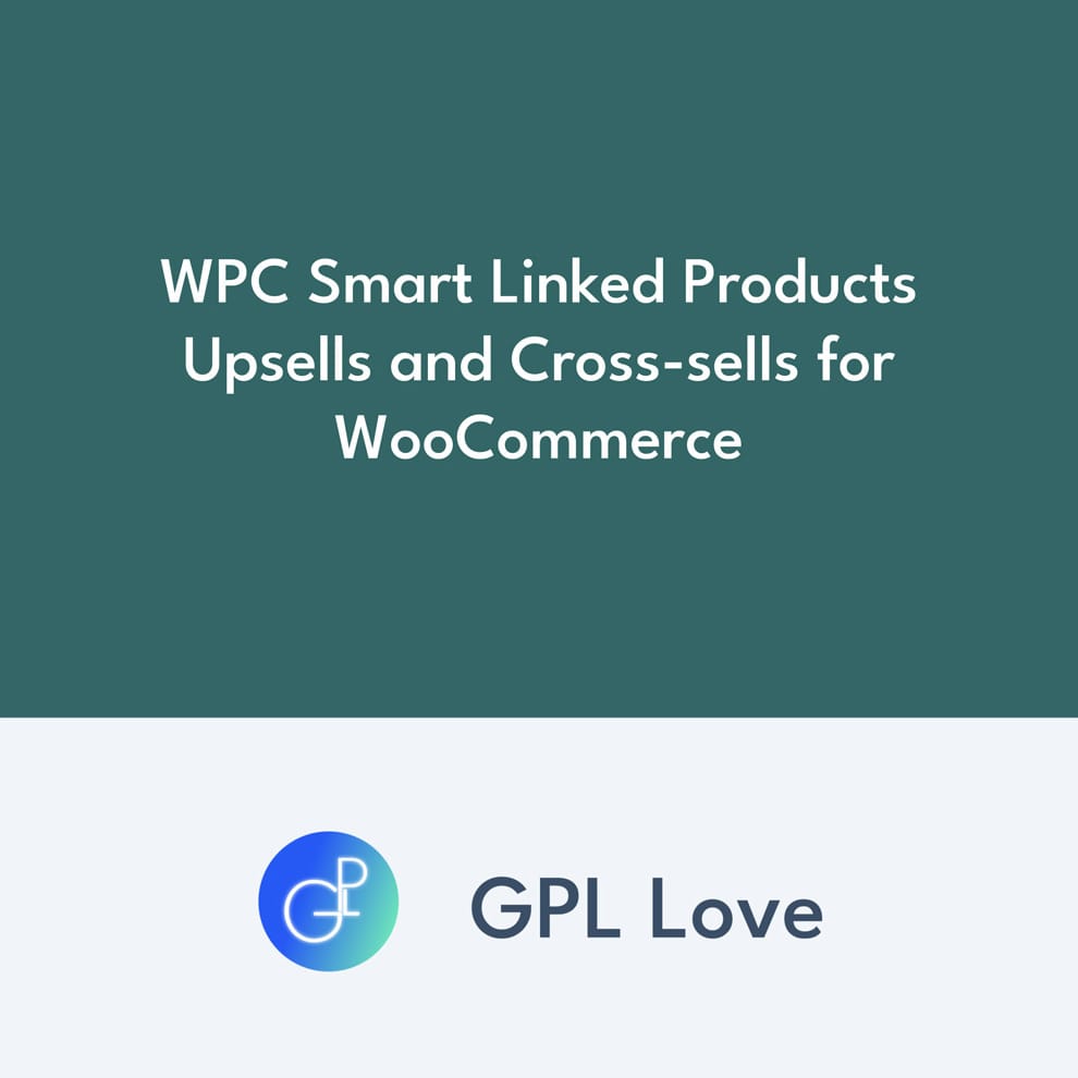 WPC Smart Linked Products Upsells and Cross-sells for WooCommerce