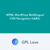 WPML WordPress Multilingual CMS Navigation AddOn