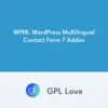 WPML WordPress Multilingual Contact Form 7 Addon
