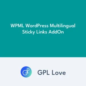 WPML WordPress Multilingual Sticky Links AddOn