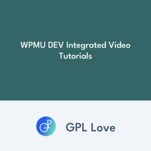WPMU DEV Integrated Video Tutorials