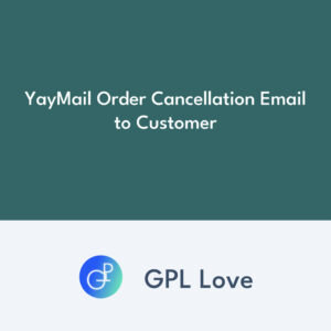 YayMail Order Cancellation Email to Customer
