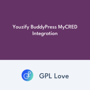 Youzify BuddyPress MyCRED Integration